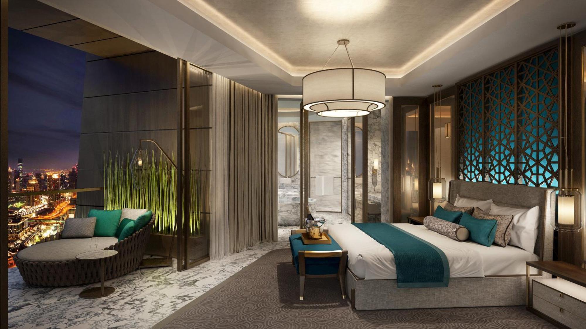 Hotel Mandarin Oriental Downtown, Dubaj Zewnętrze zdjęcie